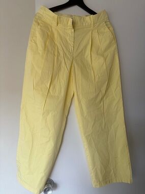 Women JCrew Cotton Poplin Pants, NWT